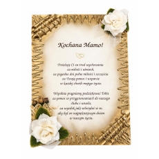DYPLOM PODZIĘKOWANIA KOCHANA MAMO ŚLUB-8668