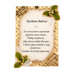 DYPLOM PODZIĘKOWANIA KOCHANA BABCIU-8655