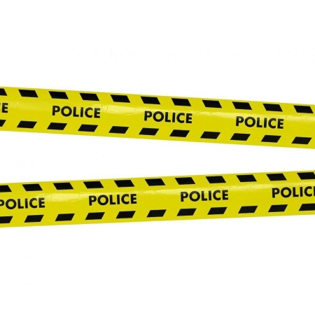 Taśma ochronna PE 'POLICE' 15 m