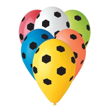 BALONY PREMIUM PIŁKA NOŻNA KOLOROWE 12