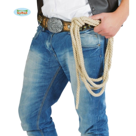 LASSO 240cm KOWBOJ WESTERN SZERYF SZNUREK RODEO-3066