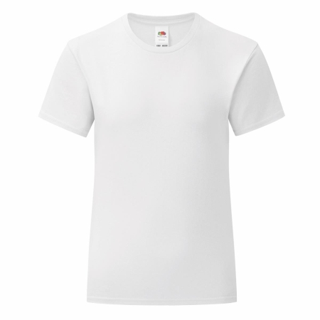 KOSZULKA BIAŁA T-SHIRT 9-11 LAT 100% BAWEŁNA-3493