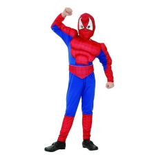 STRÓJ CZERWONY BOHATER SPIDER 130/140 PAJĘCZYNA
