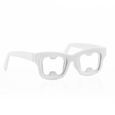 OTWIERACZ IMPREZOWE OKULARY BIAŁE-4244