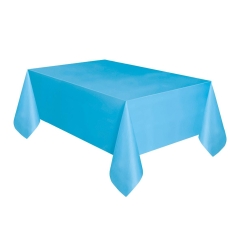 OBRUS PLASTKOWY JASNONIEBIESKI 137X274CM,PARTY