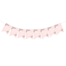 BANER WIECZÓR PANIEŃSKI BRIDE TO BE RÓŻOWY 250cm-6568