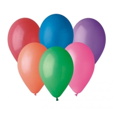 BALONY PASTELOWE RÓŻNOKOLOROWE 1000 szt. 6"-7663