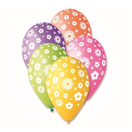 BALONY Z NADRUKIEM KWIATUSZKÓW 12