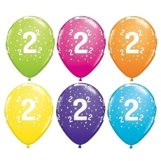 BALON Z NADRUKIEM CYFRY