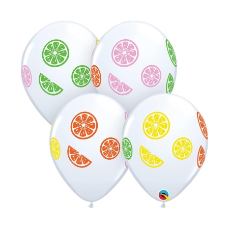 BALONY Z NADRUKIEM OWOCÓW LATO TROPIK 11