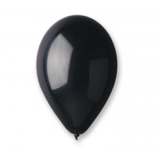 Balon czarny (100 szt.) - Halloween, urodziny, bal-7792