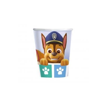 Kubeczki papierowe Psi Patrol 250 ml, 8 szt.