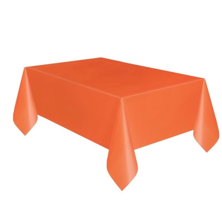 Obrus foliowy pomarańcz Halloween 137x213 cm