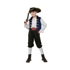 Strój Pirat rozm.120/130cm,4 elementy Jack Sparrow