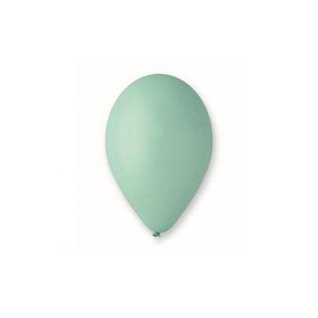 BALONY PASTELOWE NIEBIESKO-ZIELONE 100szt