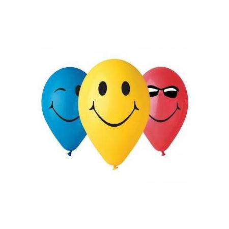 Balon Premium "3 Uśmiechy", 12" / 5szt