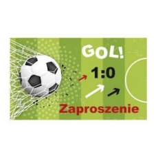 Zaproszenie Z 160x95 Dziecięce - Chłopiec, 10 szt.