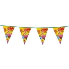 Banner z flagami "Flamingo", 6m