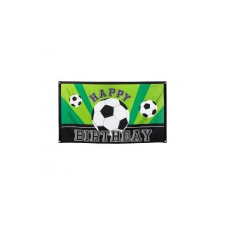 Flaga Football 'Happy Birthday', 90 x 150 cm