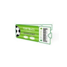 Zaproszenie na imprezę Football 6szt.