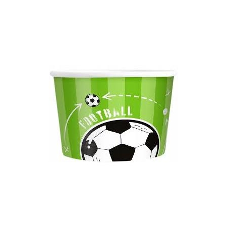 Kubek do lodów Football 6szt.