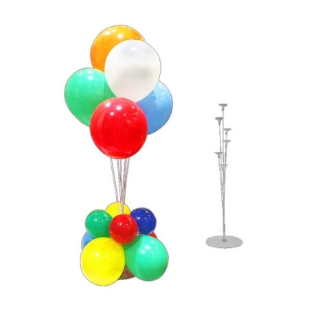 Stelaż stojak na balony 6-cio ramienny Urodziny