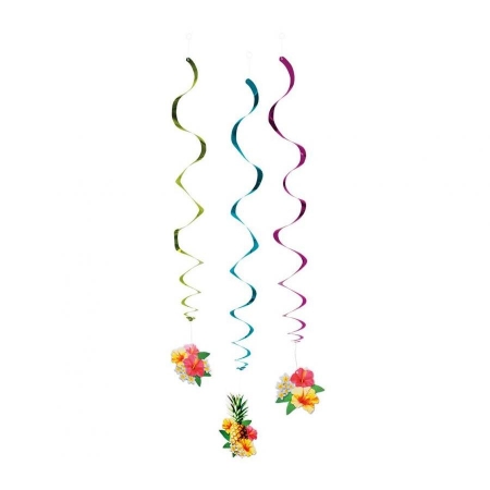 Dekoracja wisząca "Paradise" 3 wzory,dł. 85 cm.