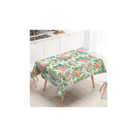 Obrus ALOHA Hawajski liście kwiaty