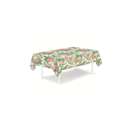 Obrus ALOHA Hawajski liście kwiaty-9307