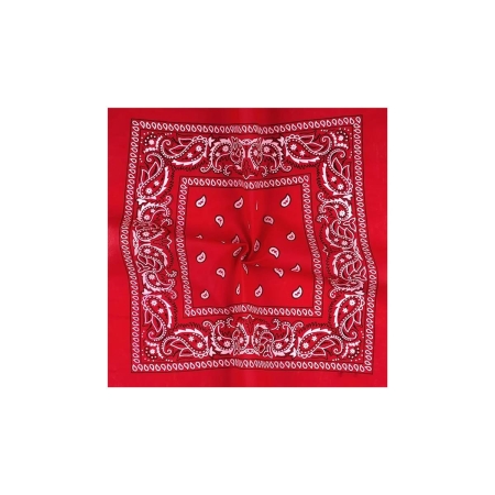 Chusta czerwowna bandamka -9315