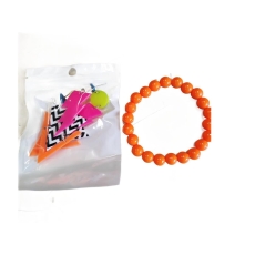 Zestaw 2-częściowy neon bransoletka kolczyki pom.