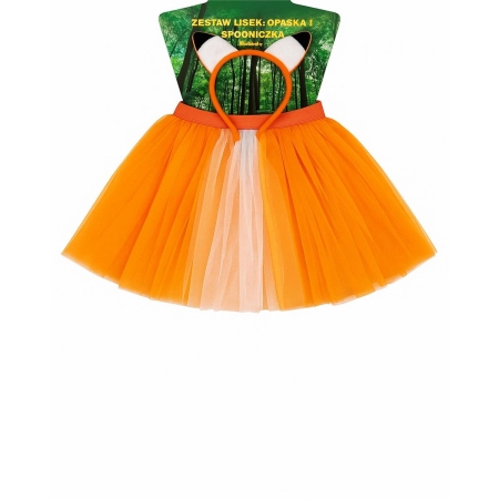 ZESTAW LISICZKA OPASKA I SPÓDNICZKA-9410