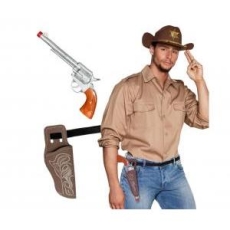 ZESTAW KOWBOJA PAS KABURA PISTOLET