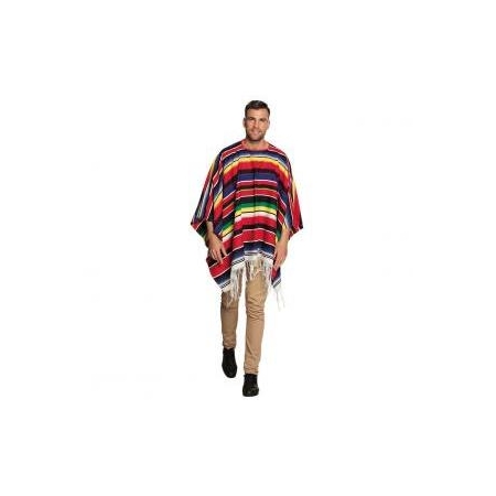 Poncho w stylu meksykańskim