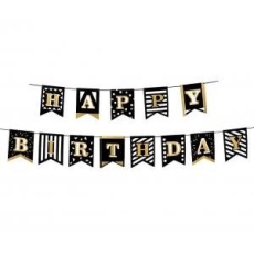 Baner "Happy Birthday", 2 m.