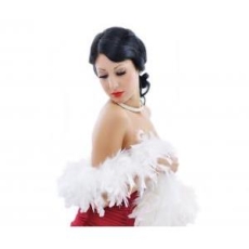 Boa białe, 180 cm, 40 g.