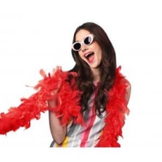 Boa czerwone, 180 cm, 40 g.