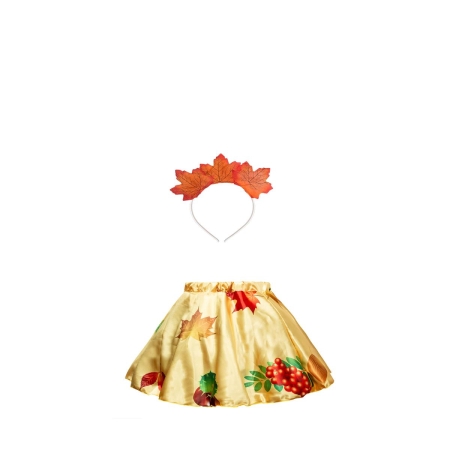 ZESTAW JESIEŃ: OPASKA + SPÓDNICA