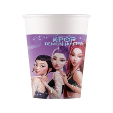 Kubeczki ŁOWCZYNIE DEMONÓW K-POP 200ml. 8szt