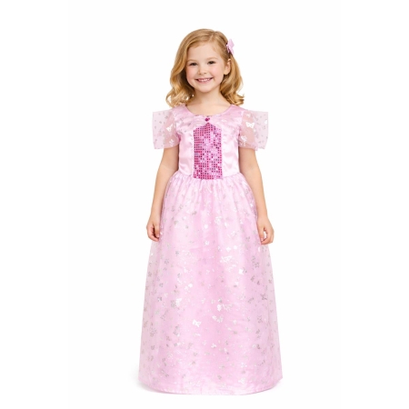 STRÓJ KSIĘŻNICZKA RÓŻOWA 110/120 KOPCIUSZEK BAL-2307