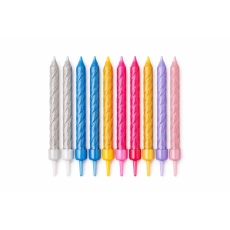 Świeczki z brokatem 15/15