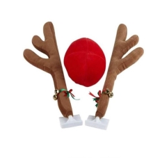 ZESTAW RENIFER NA SAMOCHÓD,RUDOLF,ŚWIĘTA