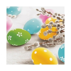 Serwetki Wielkanoc, 33x33 cm, Bazie, jajka 20szt