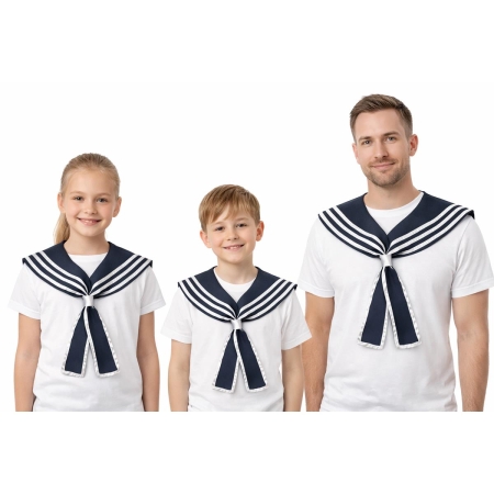 KOŁNIERZ MARYNARSKI GRANATOWY MARYNARZ MORZE-1706