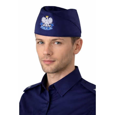 FURAŻERKA GRANATOWA POLICJA POLICJANT BAL-9721