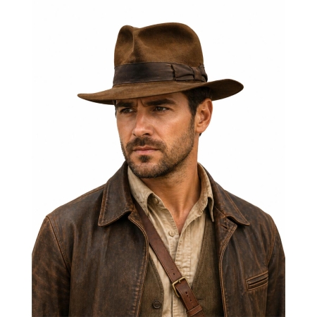 KAPELUSZ KOWBOJSKI DLA DOROSŁYCH INDIANA JONES-9755
