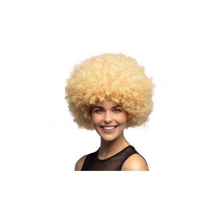 Peruka Afro, blond