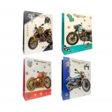 Torebka prezentowa A5 Motocykle 18x23x10 cm, mix,