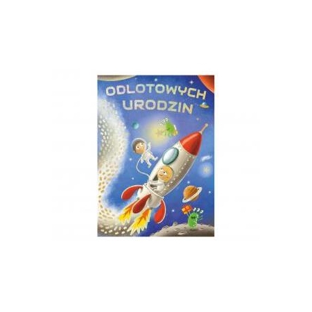 Kartka okolicznościowa B6 KOSMOS, 1 szt.
