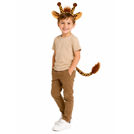 ZESTAW ŻYRAFA OPASKA OGON MADAGASKAR SAFARI MELMAN-1099